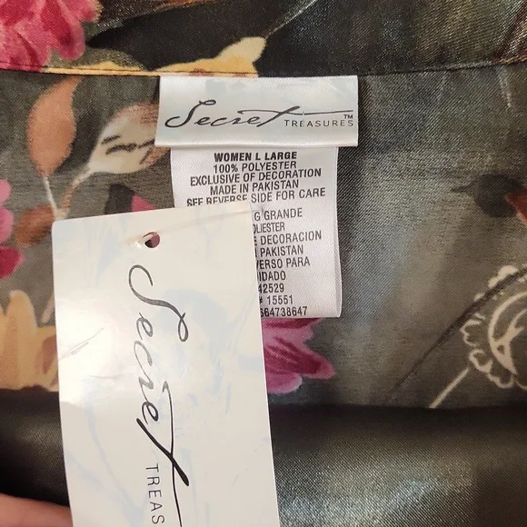 Vintage Secret Treasures women's Pajama Set L - Picture 2 of 5